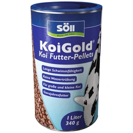 Fischtrockenfutter »KoiGold®«, Futterpellets, 1000 ml (340 g)