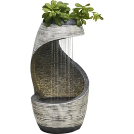 Gartendekor »Hujpi«, grauweiß, Kunststoff, BxHxL: 26 x 51 x 26 cm