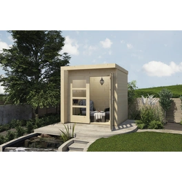 Gartenhaus »Designhaus 262«, BxT: 214 x 215 cm (Außenmaße), Wandstärke: 21 mm