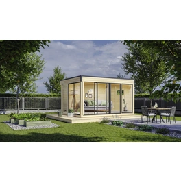 Gartenhaus »Finn Cube Typ 2«, BxT: 429 x 328 cm (Außenmaß), Elementbauweise