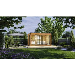 Gartenhaus »Finn Cube Typ 4«, BxT: 429 x 328 cm (Außenmaß), Elementbauweise