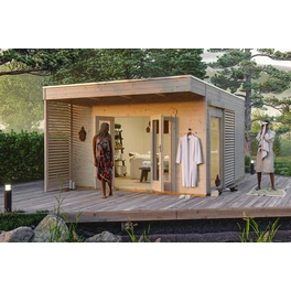 Gartenhaus »Tokio 4«, Holz, BxHxT: 402 x 270 x 402 cm (Außenmaße)