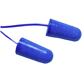 Gehörschutzstöpsel, Silikon, blau