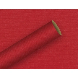 Geschenkpapier Kraftpapier, 2 m x70 cm, rot