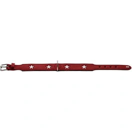 Halsband »Macic Star«, Gr. M-L, rot/schwarz