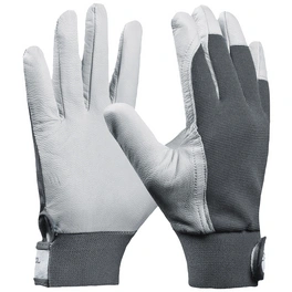 Handschuh, Polyester | Elastan | Ziegenleder, 10