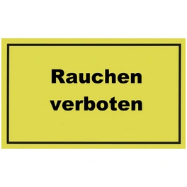 Hinweisschild, gelb, eckig, BxH: 25 x15 cm