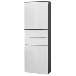 Hochschrank »KARA«, 4 Türen, 2 Schubladen, BxHxT: 60,4 x 176,1 x 32 cm