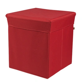 Hocker, Sitz-/Aufbewahrungsbox, BxHxL: 41 x 44 x 410 cm, faltbar