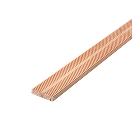 Holz-Terrassendielen »Douglasie frz. Profil«, Breite: 12 cm, Stärke: 2,8 cm, 1 Stk.