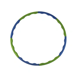 Hula Hoop-Reifen, Ø: 80 cm, blau/grün, Kunststoff