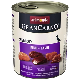 Hunde-Nassfutter »GranCarno«, Rind/Lamm, 800 g