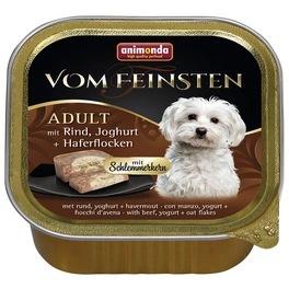 Hunde-Nassfutter, Rind/Joghurt/Haferflocken, 150 g