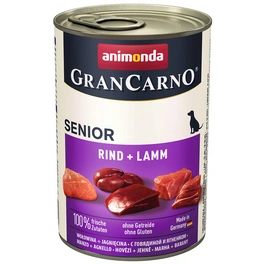 Hunde-Nassfutter »Senior«, Rind/Lamm, 400 g