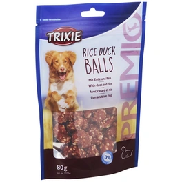 Hundesnack »PREMIO Rice Duck Balls«, 80 g, Ente