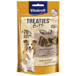 Hundesnack »Treaties Bits«, 120 g, Leberwurst