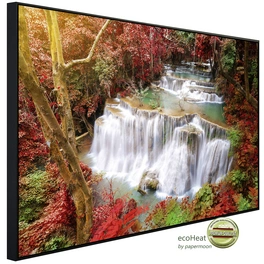 Infrarotheizung »EcoHeat - Huay Mae Kamin Herbst Wasserfall«, Matt-Effekt