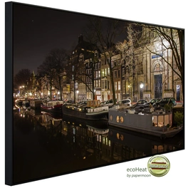 Infrarotheizung »EcoHeat - Nacht in Amsterdam«, Matt-Effekt