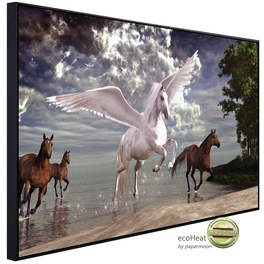 Infrarotheizung »EcoHeat - Pegasus und Pferde«, Matt-Effekt