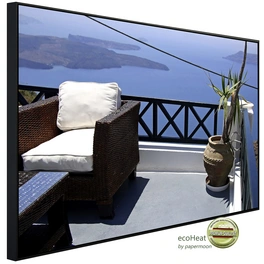 Infrarotheizung »EcoHeat - Santorini Inselblick«, Matt-Effekt