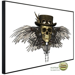 Infrarotheizung »EcoHeat - Steampunk totenkopf«, Matt-Effekt