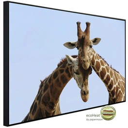 Infrarotheizung »EcoHeat - Verliebte Giraffen«, Matt-Effekt