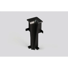 Innenecken, für Sockelleiste (6 cm), Dekor: Universal schwarz, Kunststoff, 2 Stück