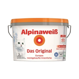 Innenfarbe »Alpinaweiß Das Original«, 1 l, weiß, matt