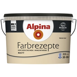 Innenfarbe »Farbrezepte«, Weicher Sand, matt