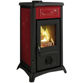 Kaminofen »Gemma«, bordeauxrot, Keramik, 6 kW