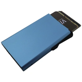 Kartenetui, BxHxL: 9,8 x 6,15 x 1,3 cm, blau