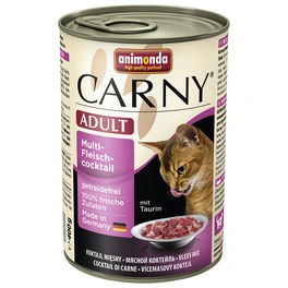 Katzen-Nassfutter »Carny«, Multi-Fleisch-Cocktail, 400 g