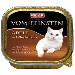 Katzen-Nassfutter »Adult«, Hühnchen, 32 Schalen, je 100 g