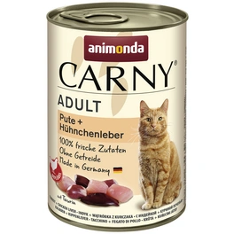 Katzen-Nassfutter »Carny«, Pute/Huhn, 400 g