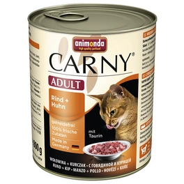 Katzen-Nassfutter »Adult«, Rind/Huhn, 800 g