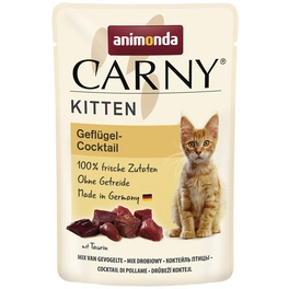 Katzen-Nassfutter »Kitten«, Geflügel, 85 g