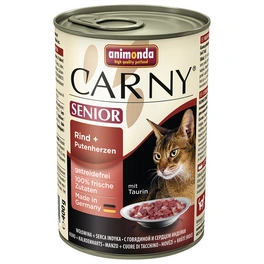 Katzen-Nassfutter »Carny«, Rind/Pute, 400 g