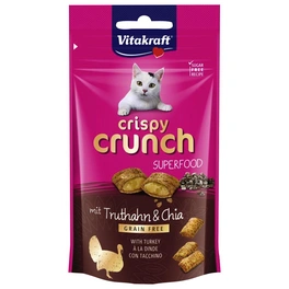 Katzensnack »Crispy Crunch«, 60 g, Chia