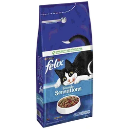 Katzentrockenfutter »Felix dry Sensations«, Lachs, 2 kg