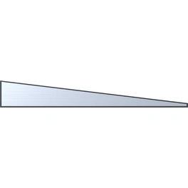 Keilfenster, Breite: 400 cm, Aluminium, anthrazit