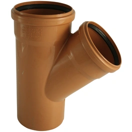 KG-Einfach-Abzweig, Nennweite: 125 mm, DN 125/110, Polyvinylchlorid (PVC)