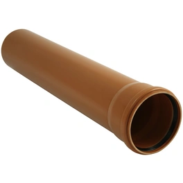 KG-Rohr 110 mm, Länge: 1000 mm, Polyvinylchlorid (PVC)