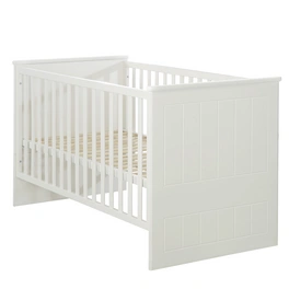 Kinderbett, (BxL): 78 cm x 145 cm, Holz, weiß