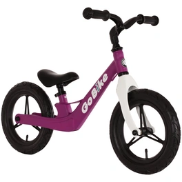 Kinderfahrrad »Go Bike«, 1 Gang, Lernlaufrahmen, Lila-Weiß