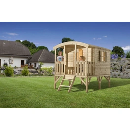 Kinderspielhaus »Kinderspielhaus«, BxHxT: 180 x 225 x 273 cm, Holz, natur