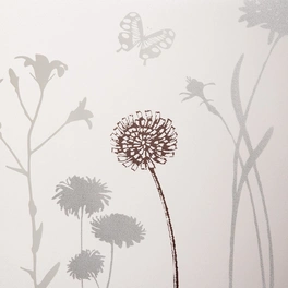 Klebefolie, transparent static PREMIUM, Tiere | Blumen, 150x45 cm
