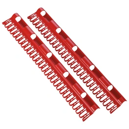 Kleinteilehalter, BxHxL: 2 x 39 x 7,5 cm, Kunststoff (PP), rot