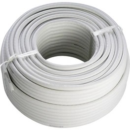 Koaxialkabel, 40 m 90 dB Ring weiss