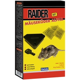 Köder, Raider, Set Box und Köder, Mäusen