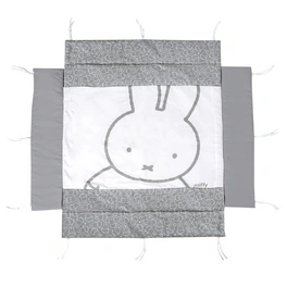 Laufgittereinlage »Miffy «, (BxL): 96 x 96 cm, grau